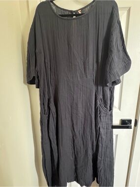 Free People Charcoal Gray Maxi Dress